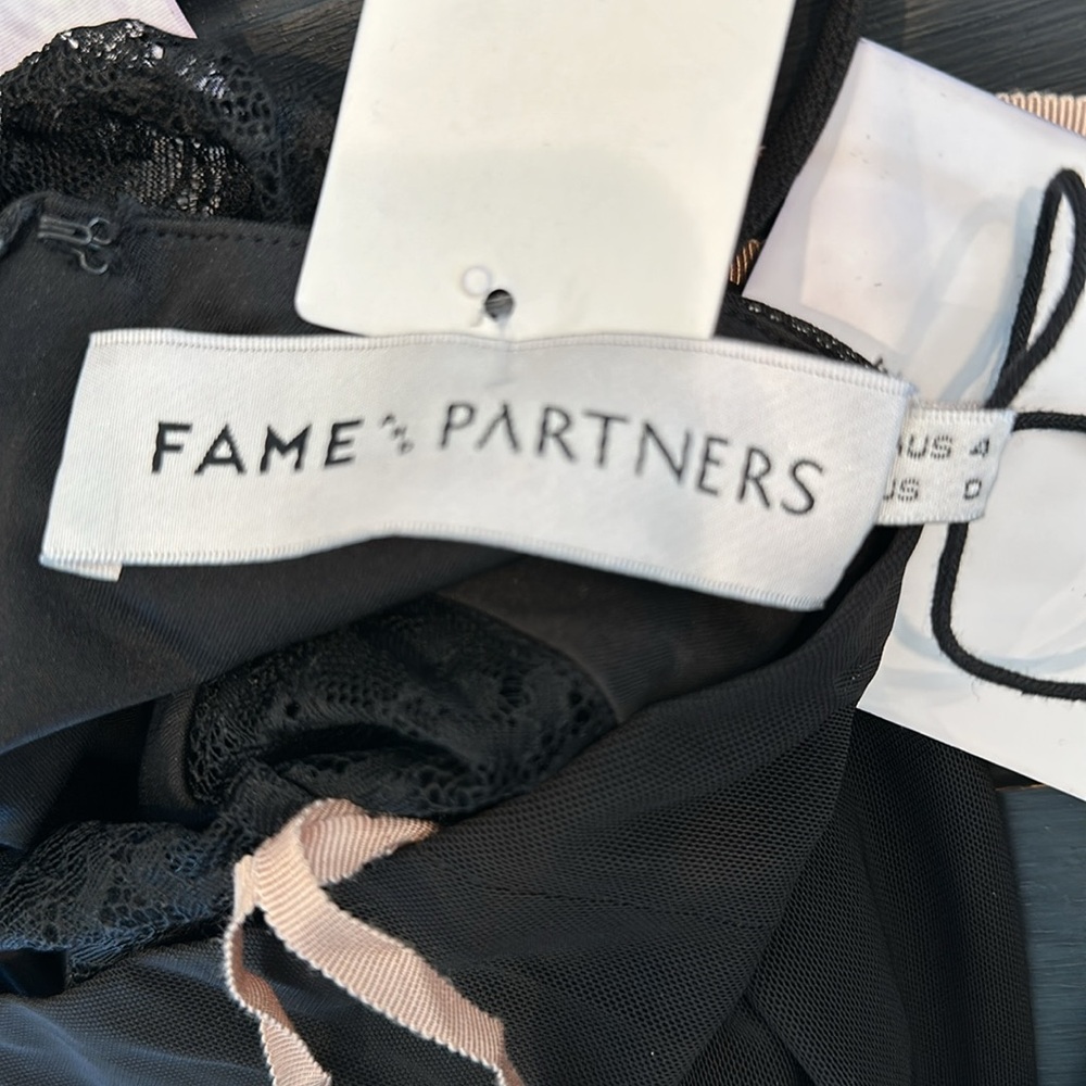 FAME and PARTNERS Tiered Floor-Length Gown - Picture 11 of 15